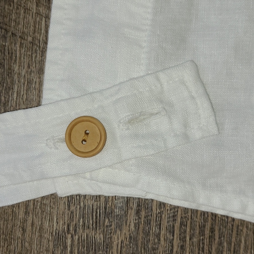 NWT! Mate the Label Maya Linen Overalls - White - Picture 9 of 15